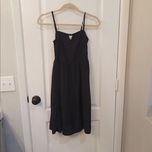 Retro vintage polka dot dress